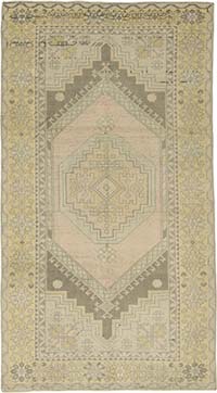 El Dokuma Vintage Hali - 120 cm x 217 cm