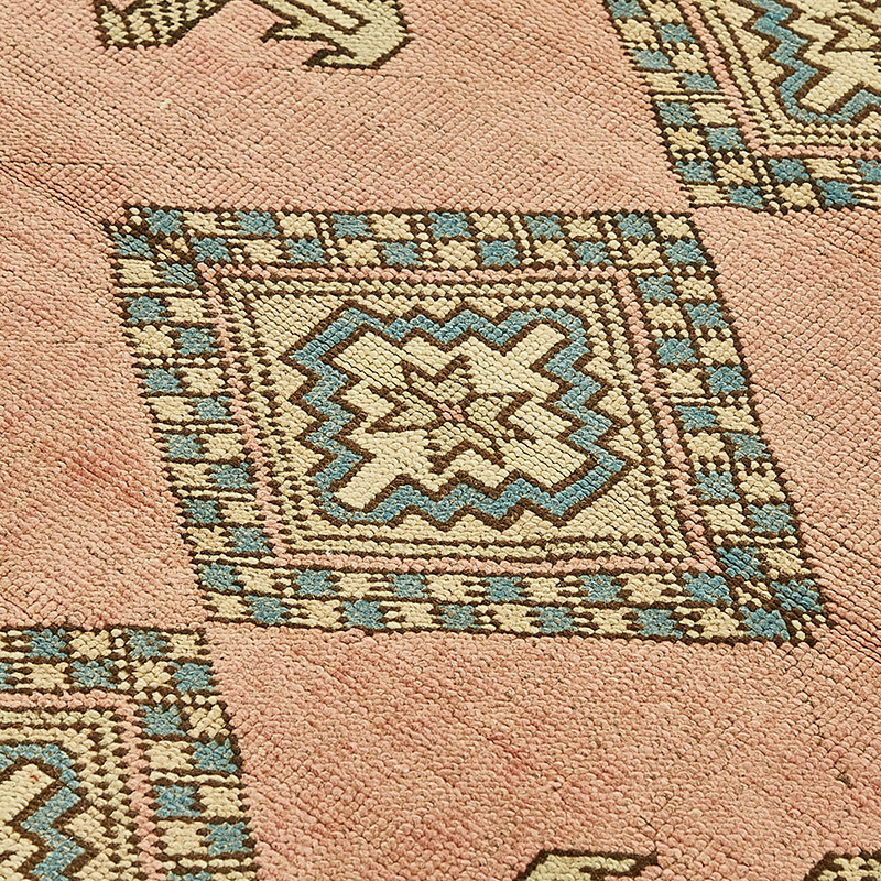 El Dokuma Vintage Halı - 142 cm x 167 cm - K0090993