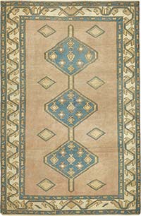 El Dokuma Vintage Halı - 145 cm x 220 cm