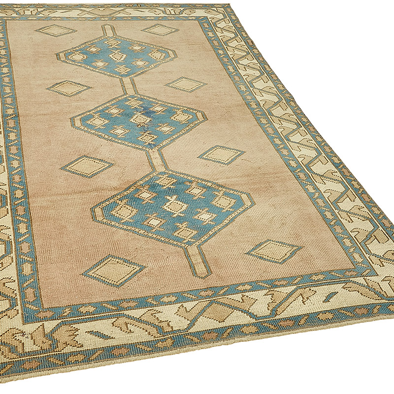El Dokuma Vintage Halı - 145 cm x 220 cm - K0090994