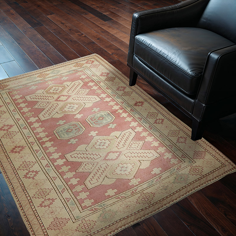 El Dokuma Vintage Hali - 116 cm x 155 cm - K0090997
