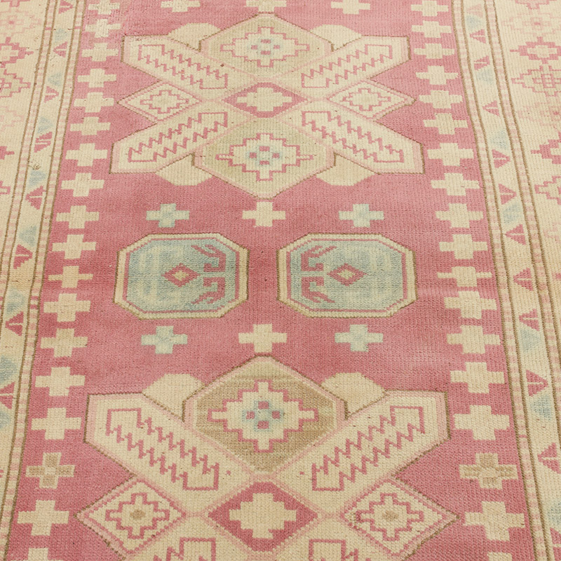 Vintage Turkish Hand-Knotted Rug - 3' 10" x 5' 1" (46" x 61") - K0090997