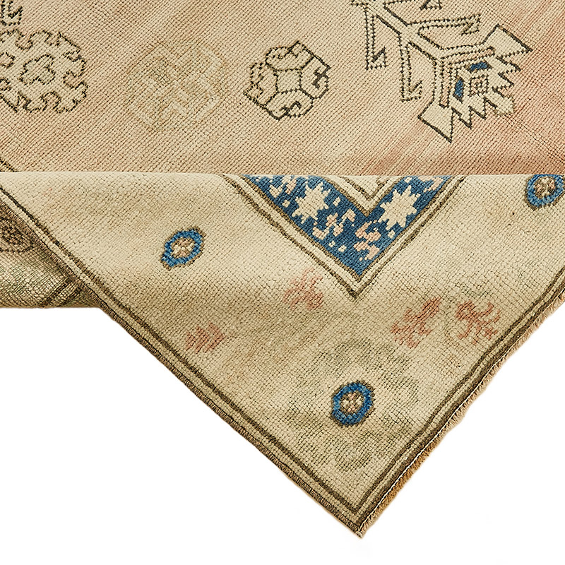 El Dokuma Vintage Halı - 142 cm x 227 cm - K0090998