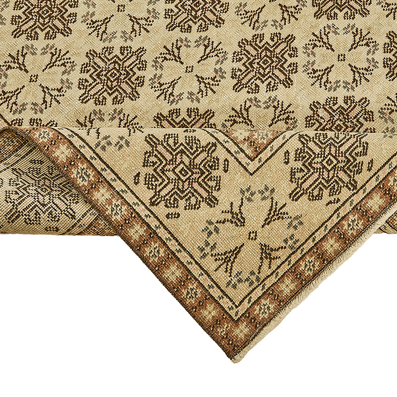 Alfombra Vintage Turca Anudada a Mano - 118 cm x 175 cm - K0090999