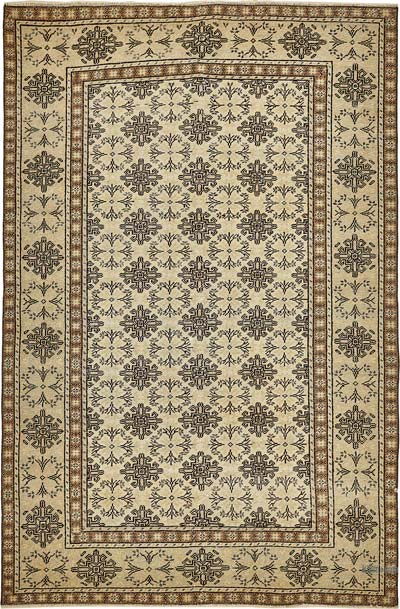 El Dokuma Vintage Hali - 118 cm x 175 cm
