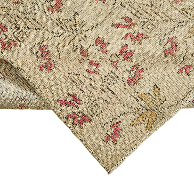 Vintage Turkish Hand-Knotted Rug - 3' 10" x 6' 10" (46" x 82") - K0091009