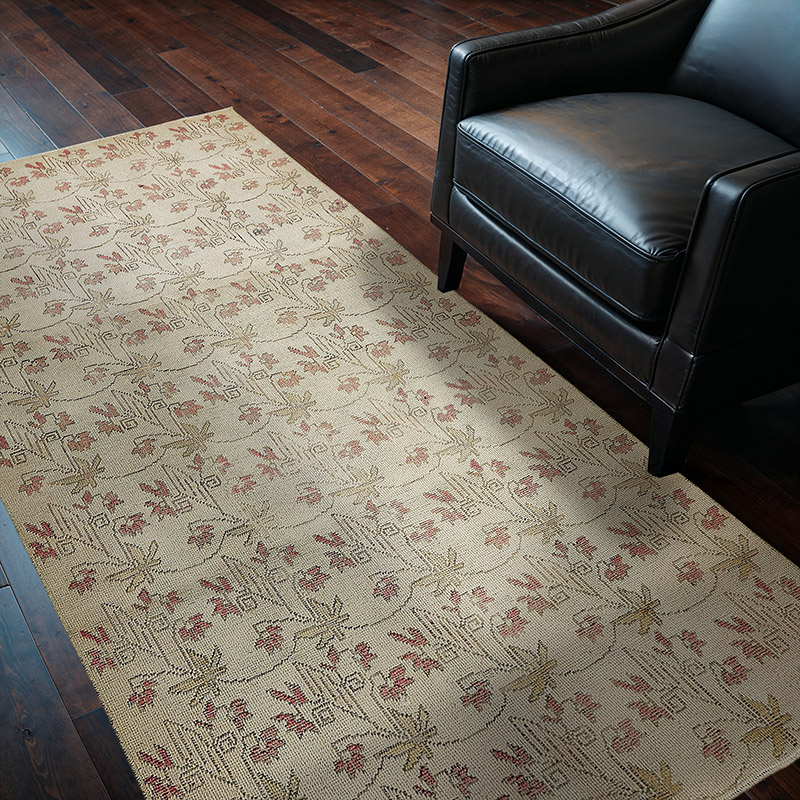 Vintage Turkish Hand-Knotted Rug - 3' 10" x 6' 10" (46" x 82") - K0091009