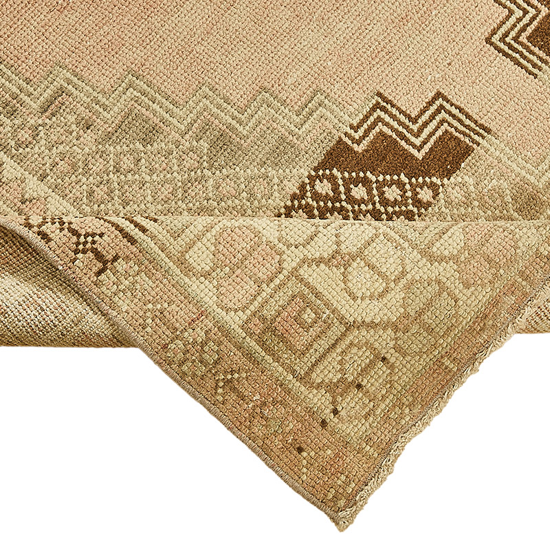 Vintage Turkish Hand-Knotted Rug - 4'  x 8' 2" (48" x 98") - K0091010