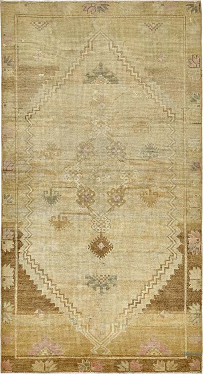 El Dokuma Vintage Hali - 120 cm x 217 cm