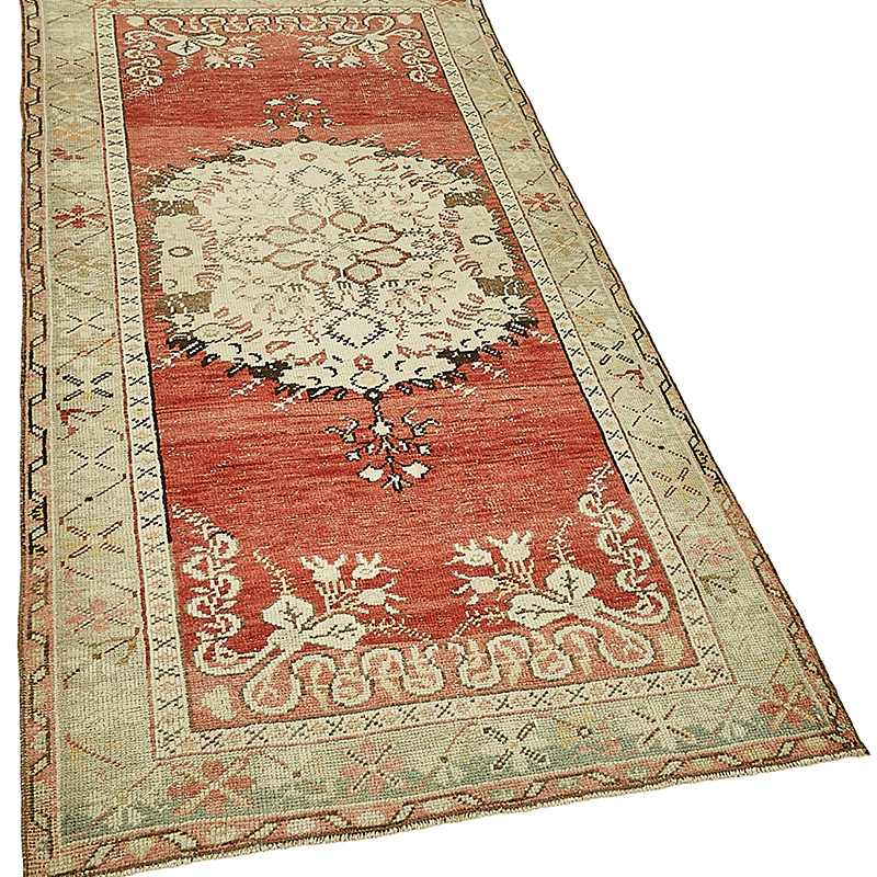 El Dokuma Vintage Hali - 100 cm x 205 cm - K0091018