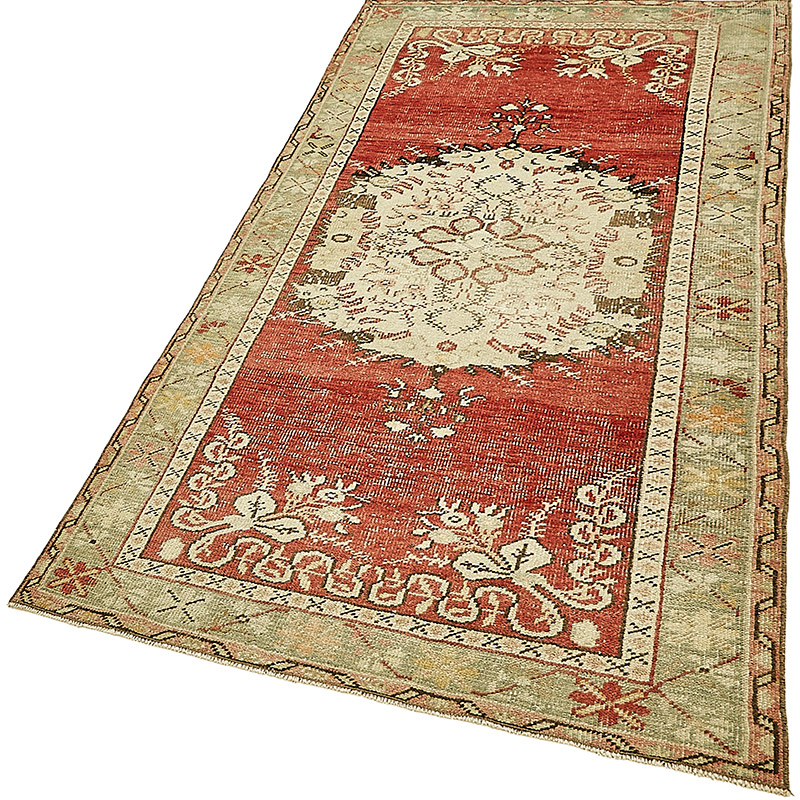 El Dokuma Vintage Hali - 100 cm x 205 cm - K0091018