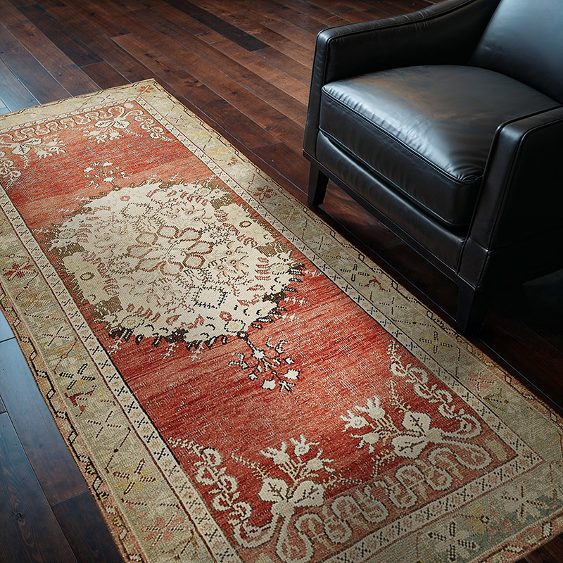 El Dokuma Vintage Hali - 100 cm x 205 cm - K0091018