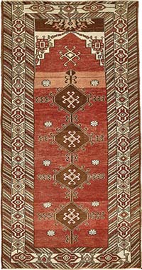 El Dokuma Vintage Hali - 100 cm x 197 cm