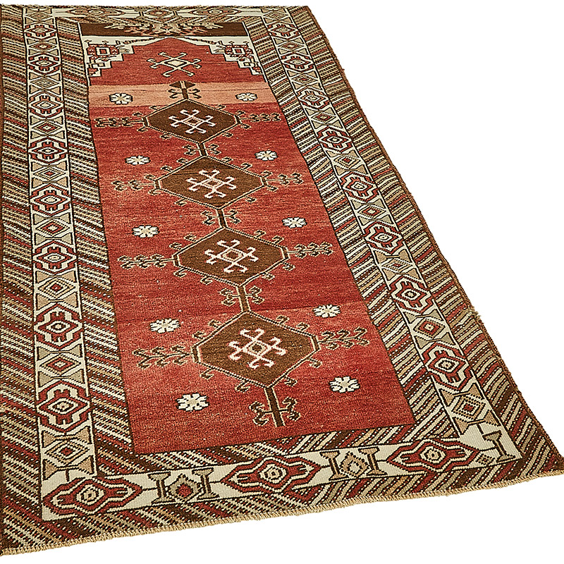 El Dokuma Vintage Hali - 100 cm x 197 cm - K0091019