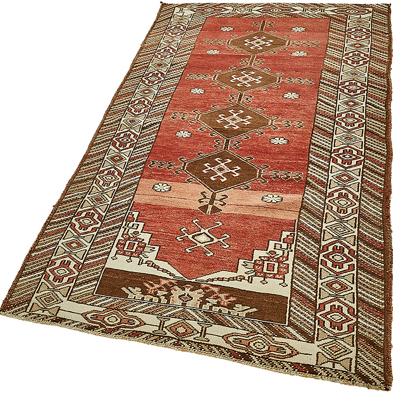 El Dokuma Vintage Hali - 100 cm x 197 cm - K0091019