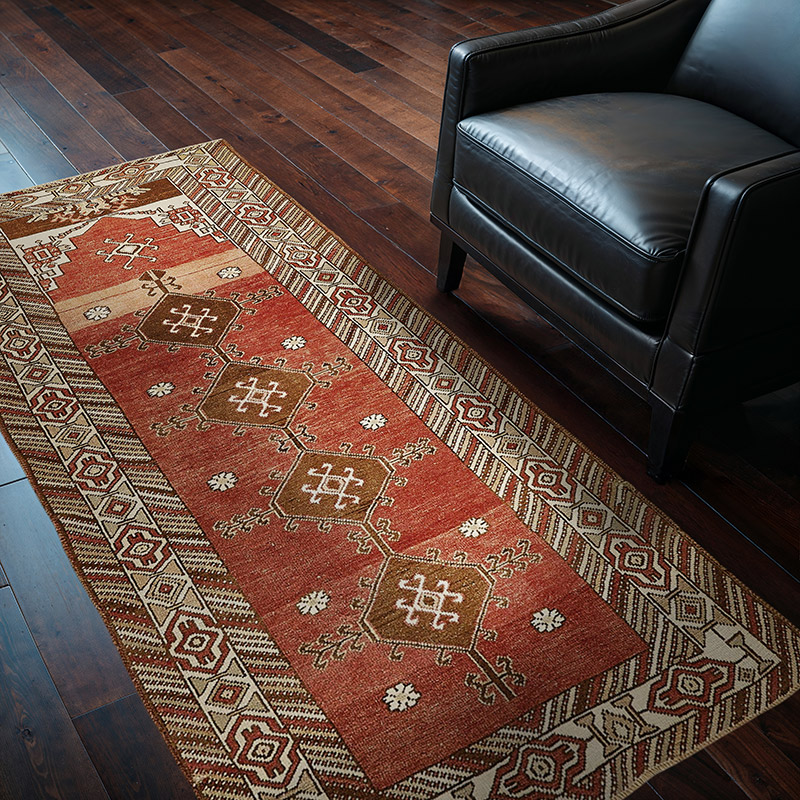 El Dokuma Vintage Hali - 100 cm x 197 cm - K0091019