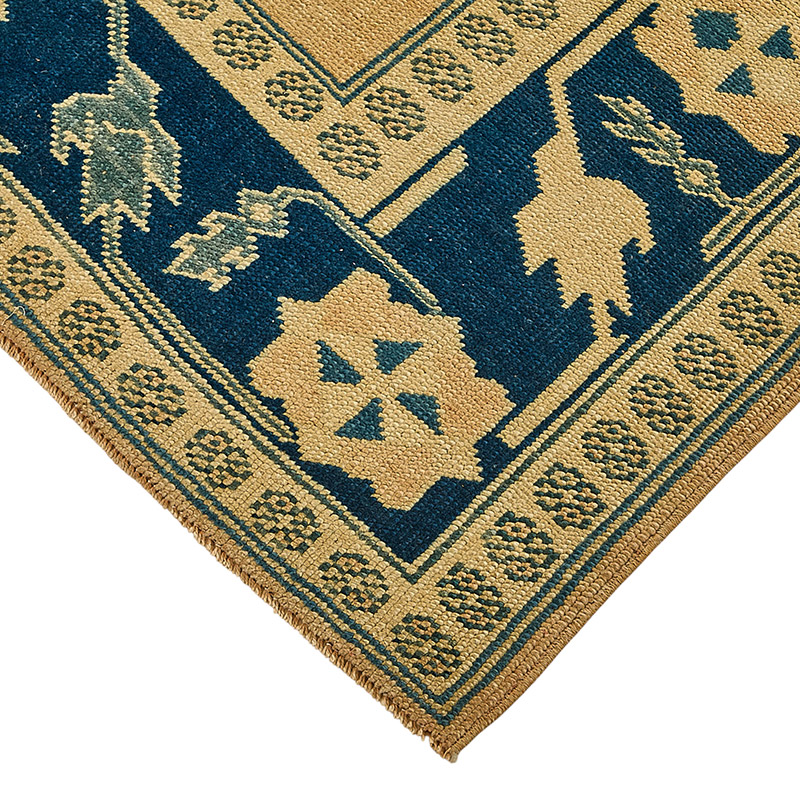 Alfombra Vintage Turca Anudada a Mano - 142 cm x 192 cm - K0091025