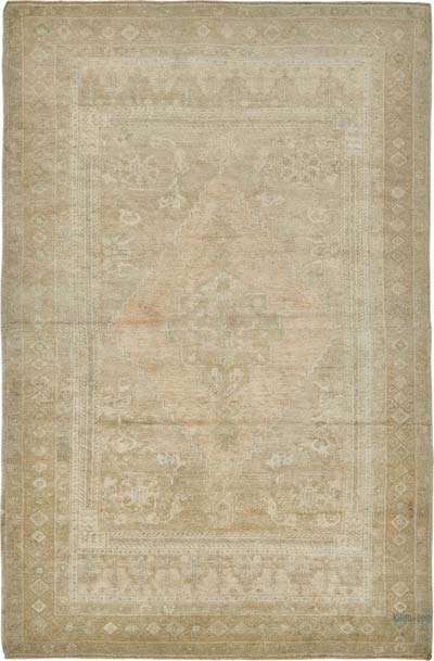 El Dokuma Vintage Halı - 154 cm x 236 cm