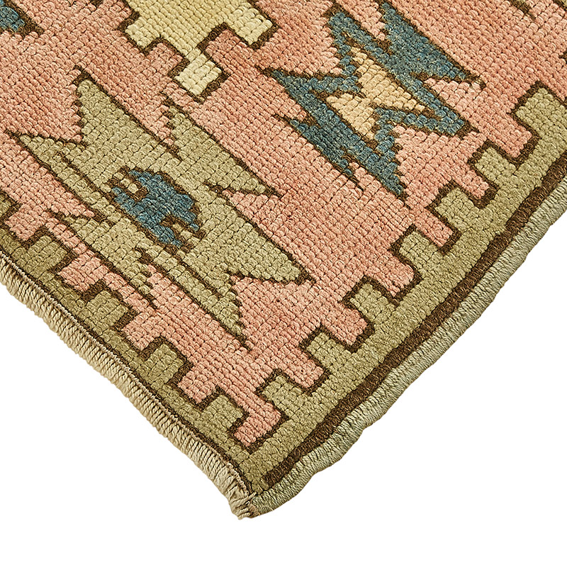 Vintage Turkish Hand-Knotted Rug - 3' 1" x 3' 5" (37" x 41") - K0091031