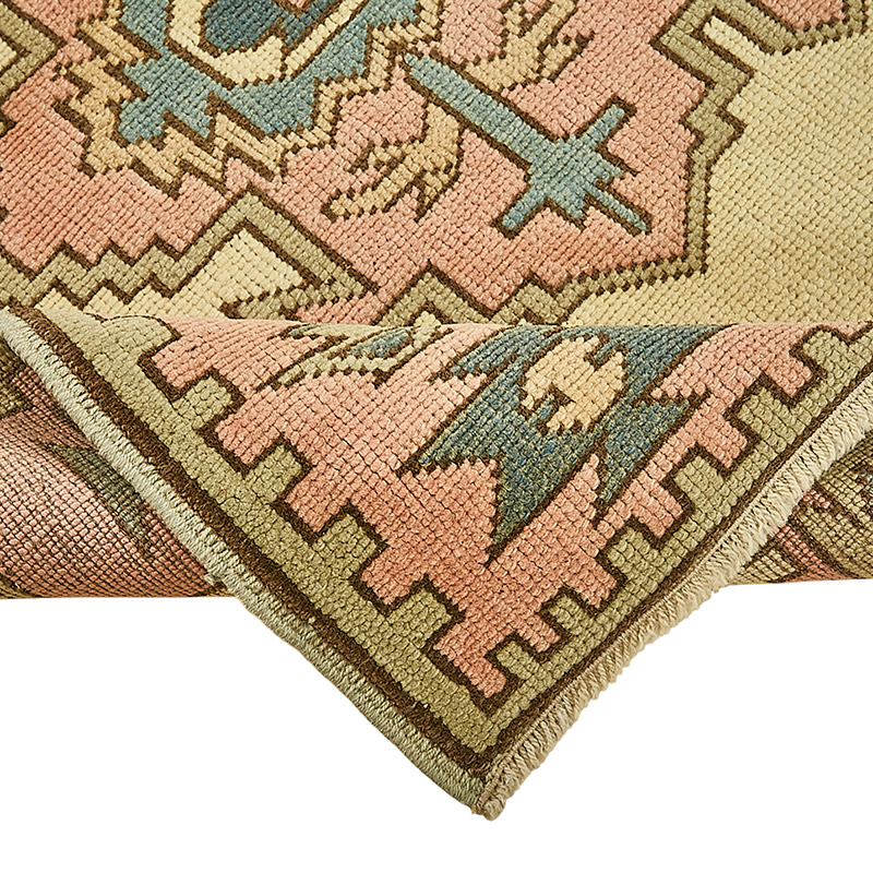 Vintage Turkish Hand-Knotted Rug - 3' 1" x 3' 5" (37" x 41") - K0091031