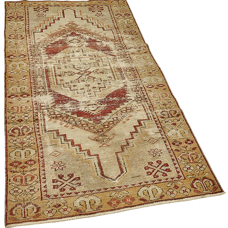 El Dokuma Vintage Hali - 91 cm x 182 cm - K0091033