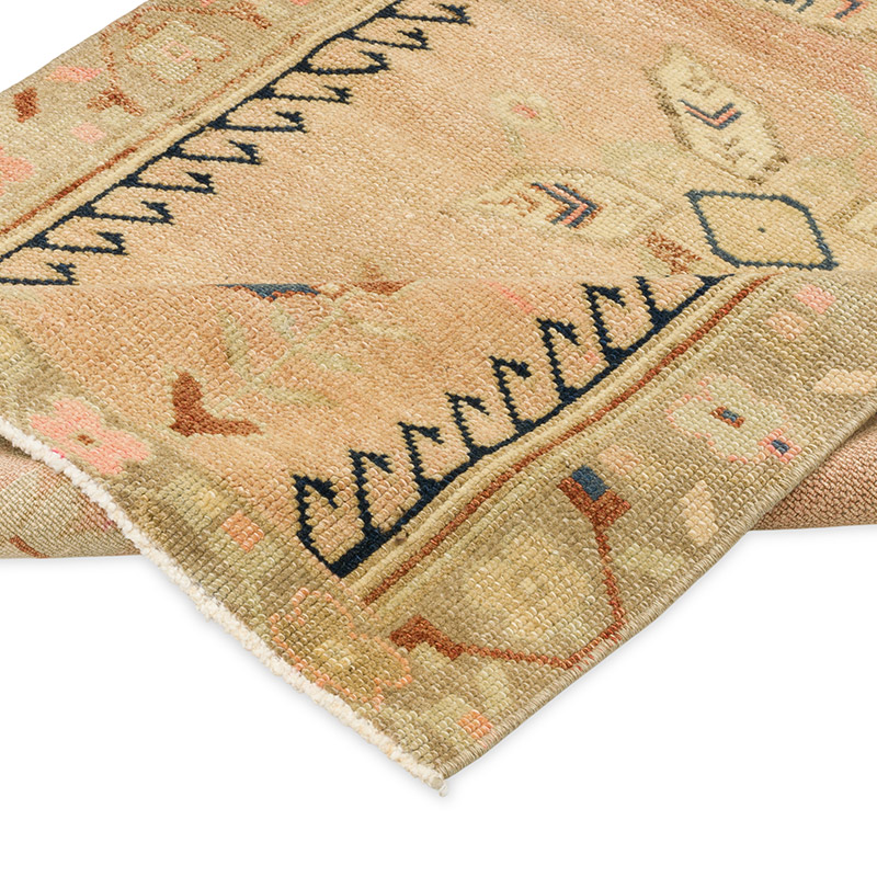 Vintage Turkish Hand-Knotted Rug - 2' 7" x 4' 1" (31" x 49") - K0091036