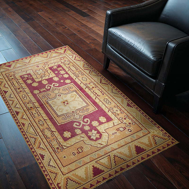 El Dokuma Vintage Hali - 90 cm x 154 cm - K0091038