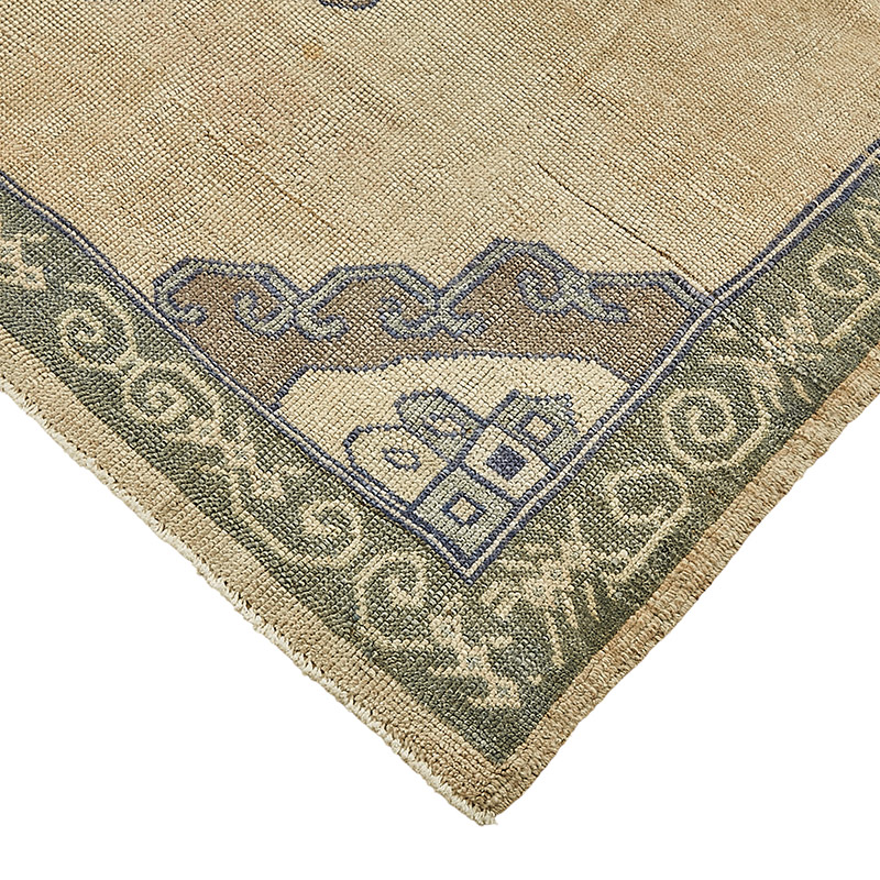 Alfombra Vintage Turca Anudada a Mano - 137 cm x 212 cm - K0091039