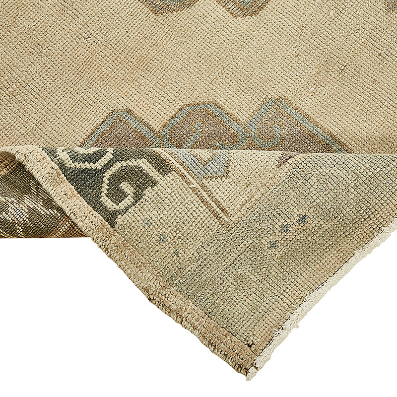 Alfombra Vintage Turca Anudada a Mano - 137 cm x 212 cm - K0091039