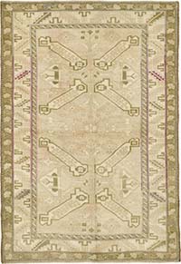 El Dokuma Vintage Halı - 143 cm x 203 cm