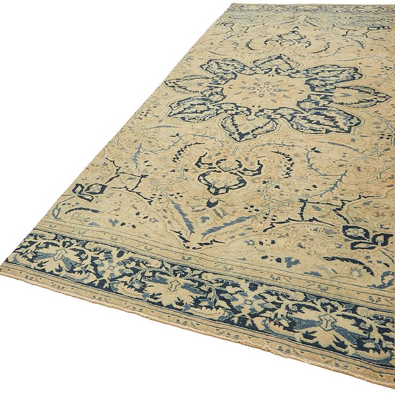 Vintage Hand-Knotted Oriental Rug - 5' 3" x 13' 3" (63" x 159") - K0091048