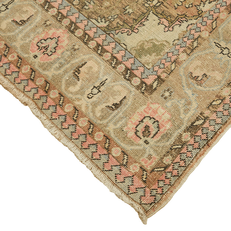 Vintage Hand-Knotted Oriental Rug - 6' 7" x 10' 2" (79" x 122") - K0091049