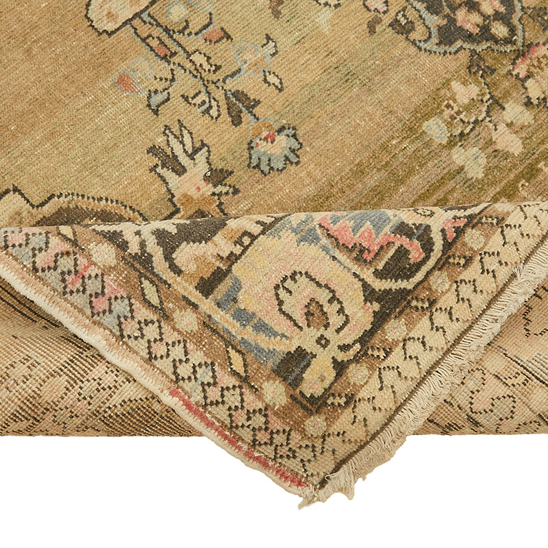 Vintage Hand-Knotted Oriental Rug - 6' 7" x 10' 2" (79" x 122") - K0091049