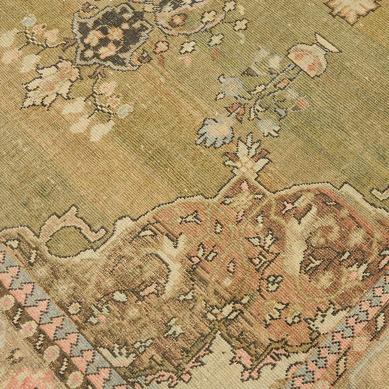 Vintage Hand-Knotted Oriental Rug - 6' 7" x 10' 2" (79" x 122") - K0091049