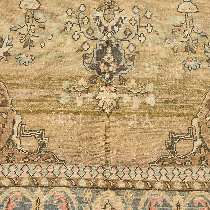 Vintage Hand-Knotted Oriental Rug - 6' 7" x 10' 2" (79" x 122") - K0091049