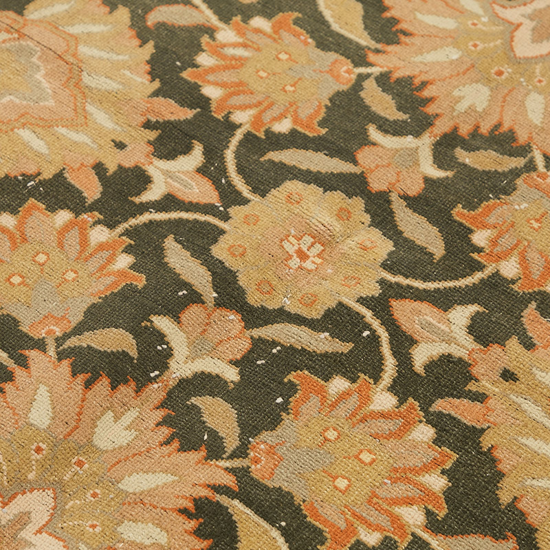 El Dokuma Vintage Halı - 185 cm x 185 cm - K0091050