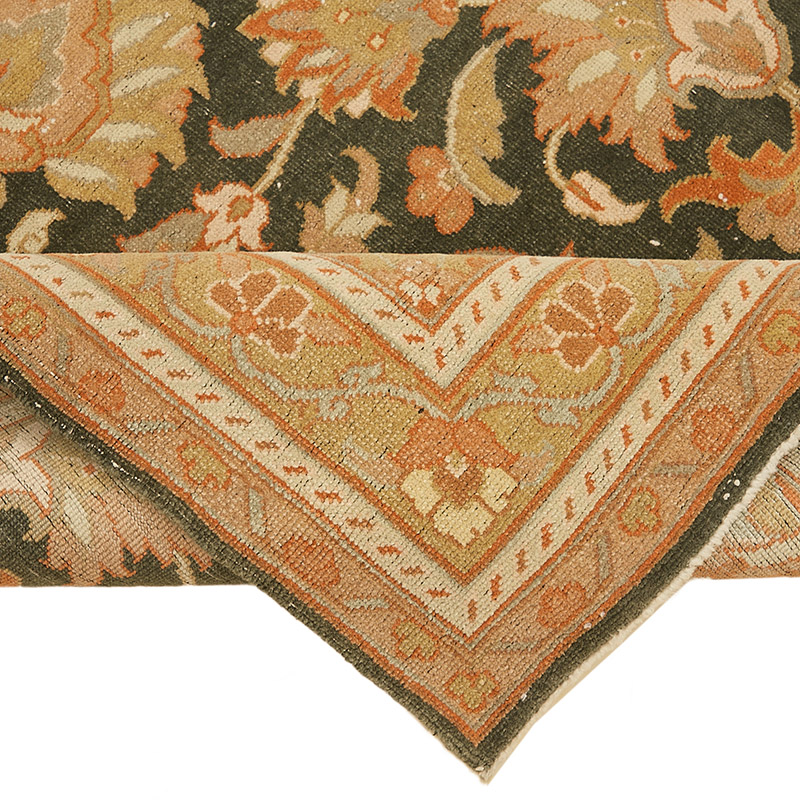 El Dokuma Vintage Halı - 185 cm x 185 cm - K0091050