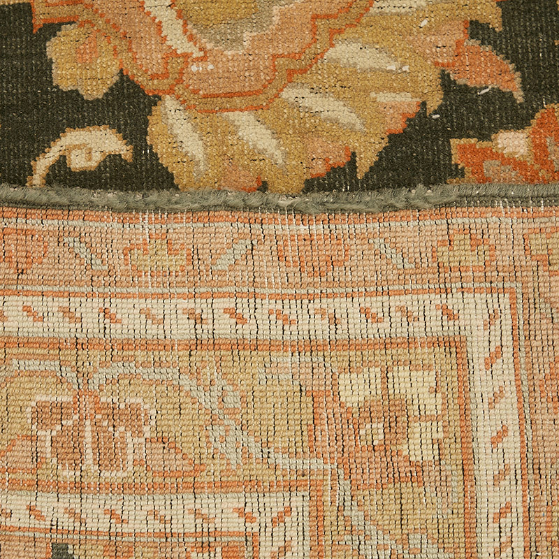 El Dokuma Vintage Halı - 185 cm x 185 cm - K0091050