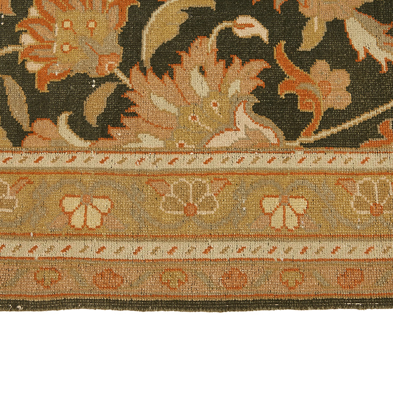 El Dokuma Vintage Halı - 185 cm x 185 cm - K0091050