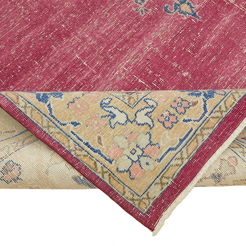 Vintage Hand-Knotted Oriental Rug - 8' 6" x 13' 7" (102" x 163") - K0091052