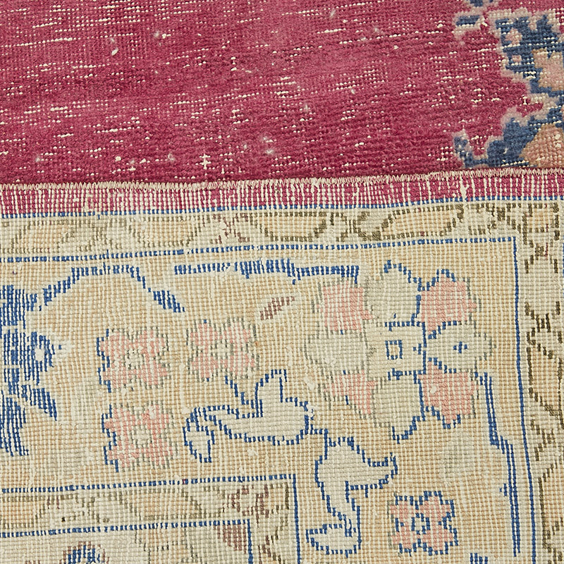 Vintage Hand-Knotted Oriental Rug - 8' 6" x 13' 7" (102" x 163") - K0091052