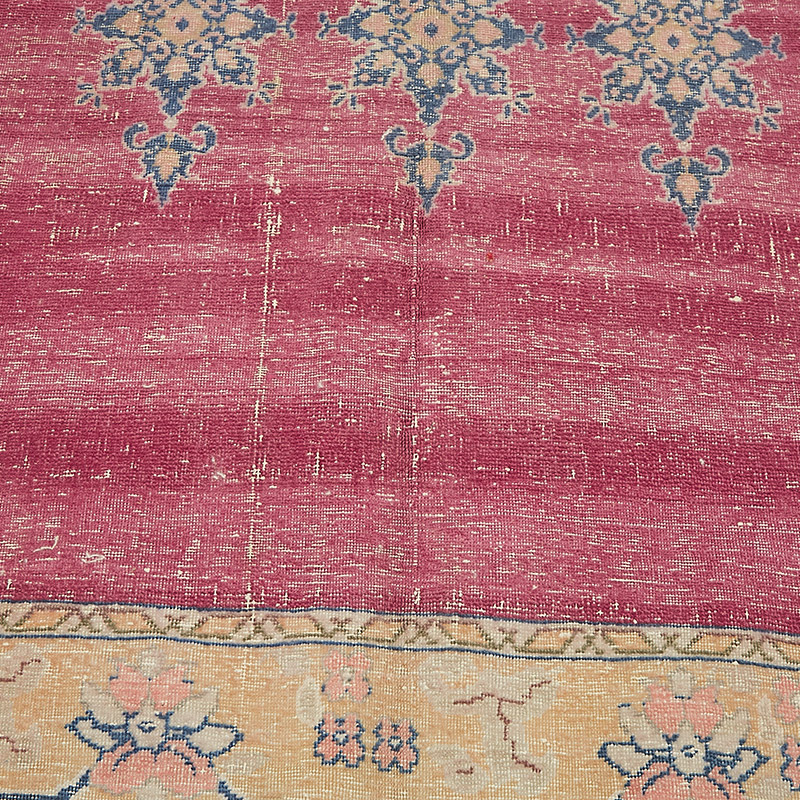 Vintage Hand-Knotted Oriental Rug - 8' 6" x 13' 7" (102" x 163") - K0091052