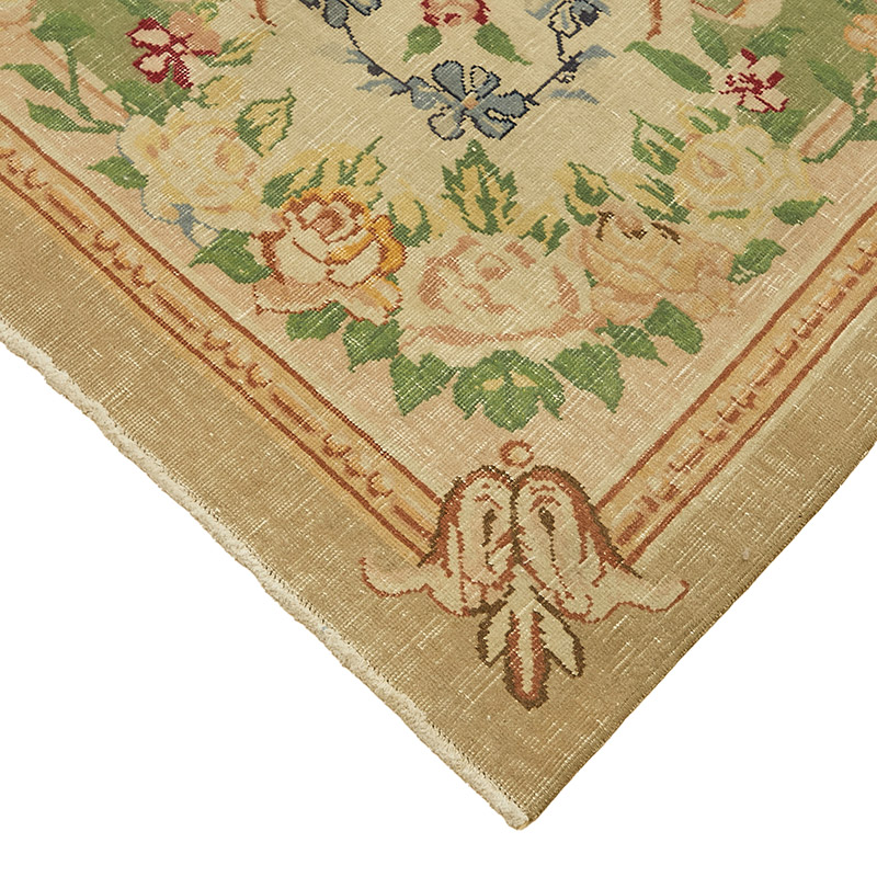 Vintage Hand-Knotted Oriental Rug - 9' 10" x 12' 2" (118" x 146") - K0091055