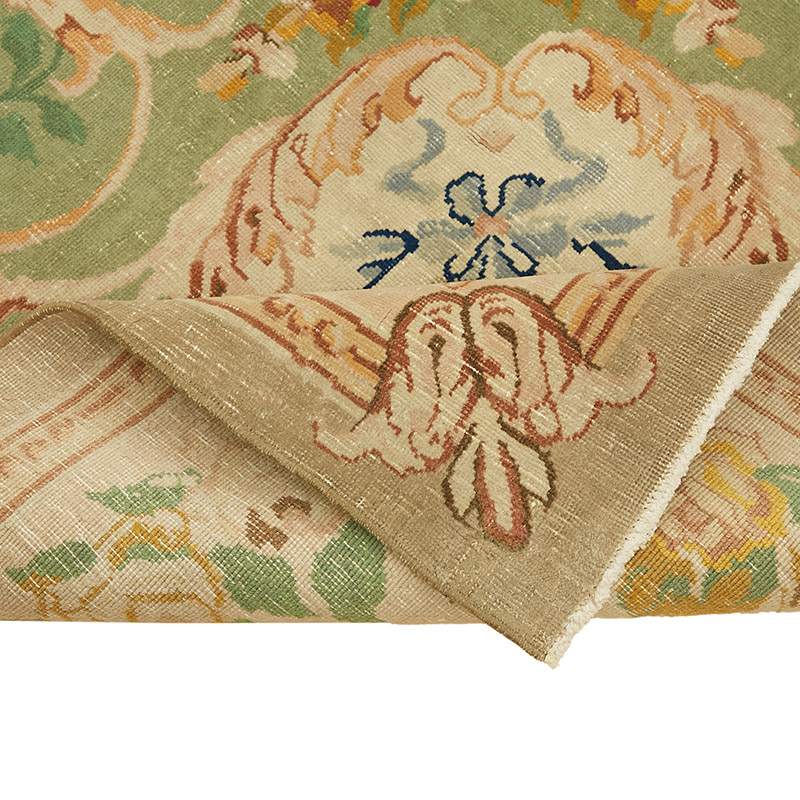 Vintage Hand-Knotted Oriental Rug - 9' 10" x 12' 2" (118" x 146") - K0091055