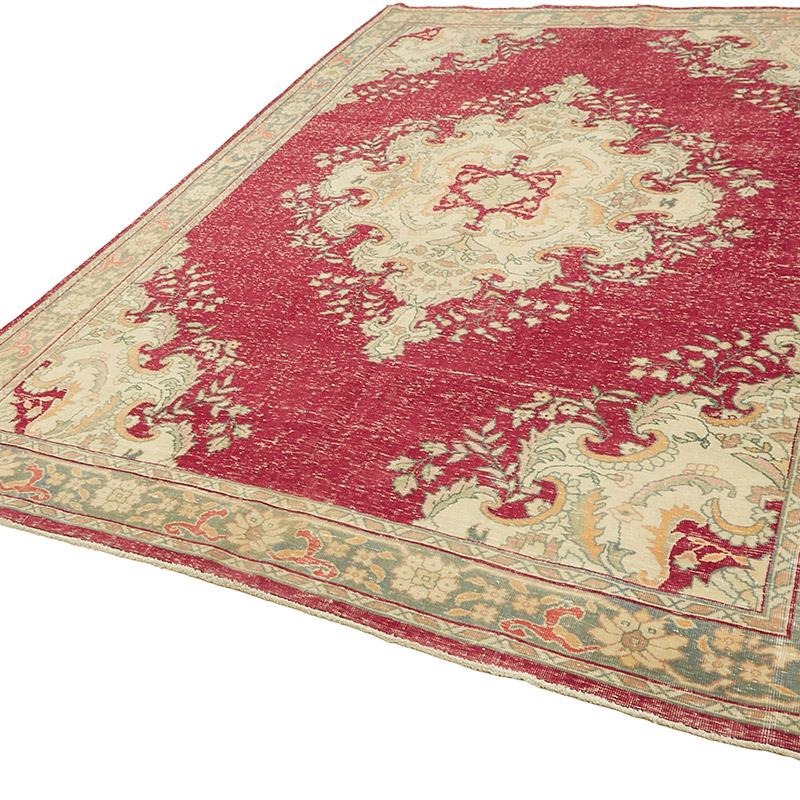 Vintage Hand-Knotted Oriental Rug - 8'  x 10' 10" (96" x 130") - K0091056