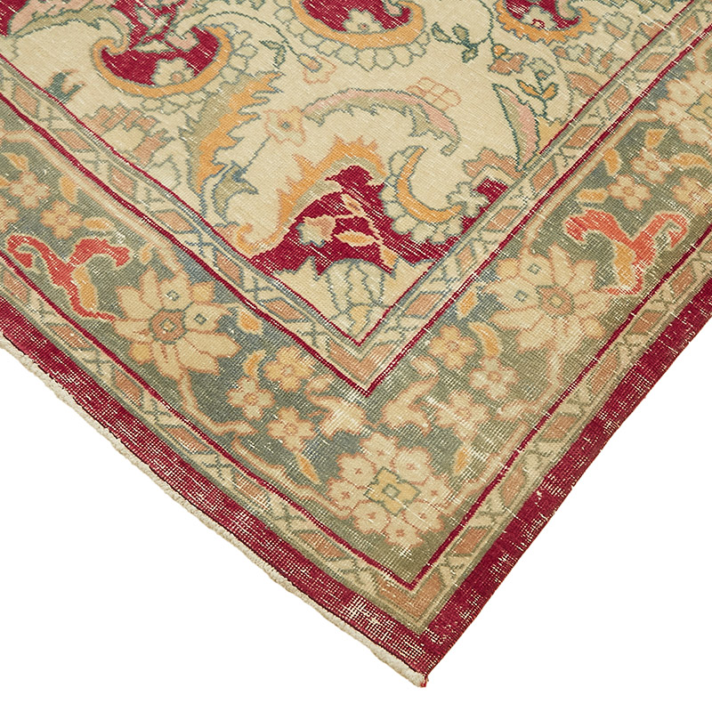 Vintage Hand-Knotted Oriental Rug - 8'  x 10' 10" (96" x 130") - K0091056