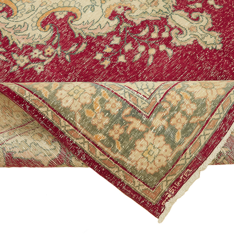 Vintage Hand-Knotted Oriental Rug - 8'  x 10' 10" (96" x 130") - K0091056