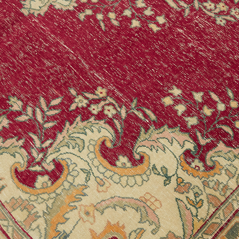 Vintage Hand-Knotted Oriental Rug - 8'  x 10' 10" (96" x 130") - K0091056
