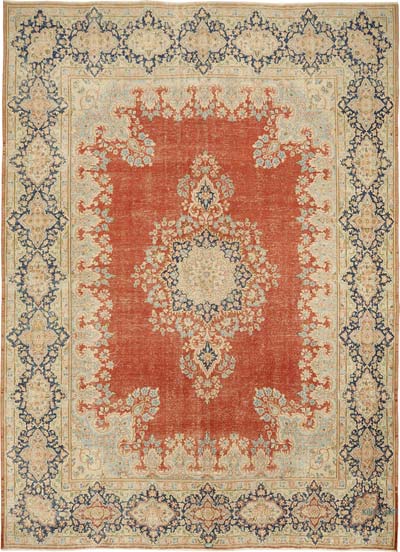 El Dokuma Vintage Halı - 297 cm x 408 cm