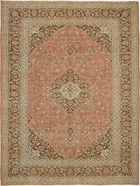 El Dokuma Vintage Halı - 298 cm x 394 cm